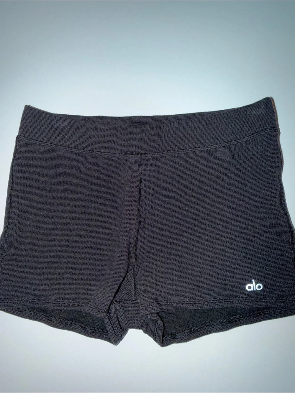 ALO yoga microwaffle pleasant boy shorts